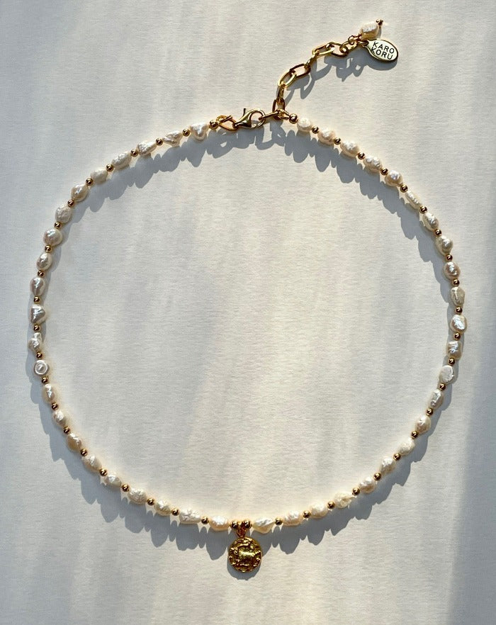 zodiac necklace | gold zodiac necklace